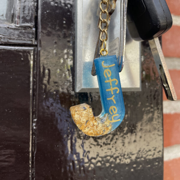 Sleutelhanger in Alfabet letter (set van 4 stuks)