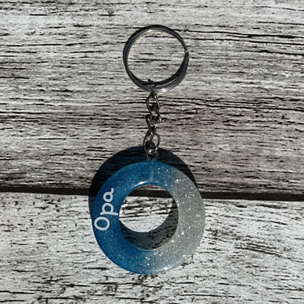 Sleutelhanger in Alfabet letter (set van 4 stuks)