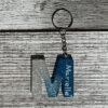 Sleutelhanger in Alfabet letter (set van 4 stuks)