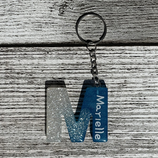 Sleutelhanger in Alfabet letter (set van 4 stuks)