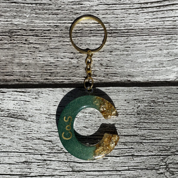 Sleutelhanger in Alfabet letter (set van 4 stuks)
