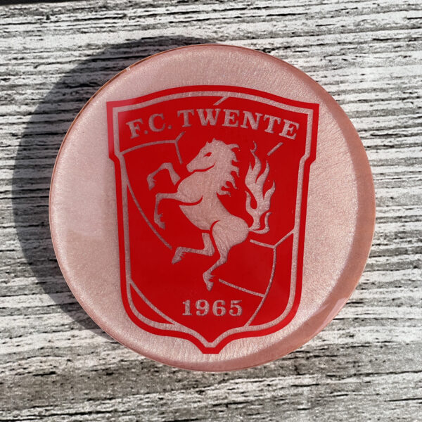 Onderzetter set met voetbalclubs