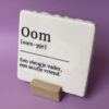Tegeltje - Oom