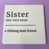 Sister2 Tegeltje - Sister
