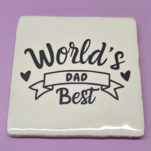 Tegeltje - World's best Dad