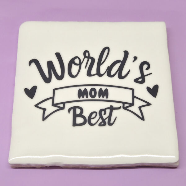 48. Worlds_Best_Mom-2 Tegeltje - World's best Mom